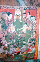 Early String Ensemble. MS painting 1730. National Museum in Bangkok.