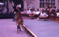 Baris danced by H. Chung; UCLA Balinese Gamelan; UCLA Alumnae Center performance