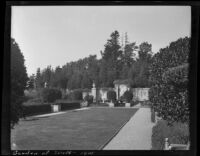 Terrace of the Italian garden at the Weld estate, Brookline, 1914