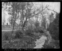 Stream in Ganesha Park, Pomona, 1913