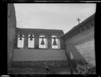 Bell cote at the Mission San Juan Capistrano, San Juan Capistrano, 1920