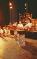 UCLA Balinese Gamelan on stage