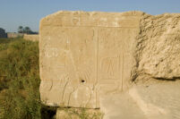 Sandstone blocks of Thutmose III