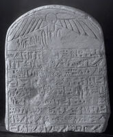 Stela of Egyptian officer loyal to Kush