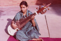 Gayathri plays sarod