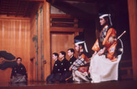 Scene from "Funa-Benkei" (Noh), Kanze Kaikan Tokyo 1963