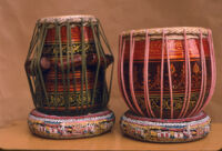 Tabla and baya in the UCLA Instrument collection