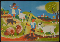 רועה ועדרו = Little shepherds = Les petits bergers = Pastorcitos