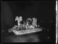 "Submarine Garden" float at the Electrical Parade in the Memorial Coliseum, Los Angeles, 1932