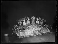 "Spirit of Hollywood" float at the Electrical Parade in the Memorial Coliseum, Los Angeles, 1932