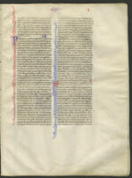 Rouse MS 9. BIBLE, fragment (1 Esdras 8.35- 3 Esdras 8.93).