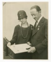 Man and Woman with Certificate